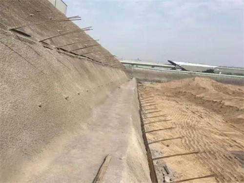 湘阴河道边坡加固